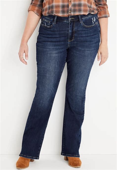 judy blue bootcut jeans plus size